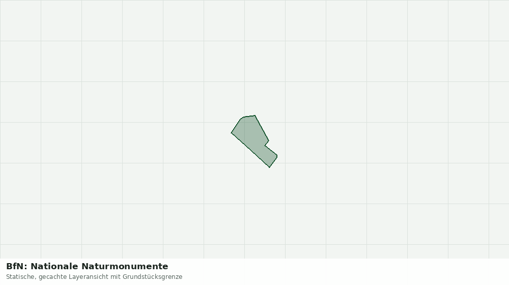 Statische Kartenansicht: BfN: Nationale Naturmonumente