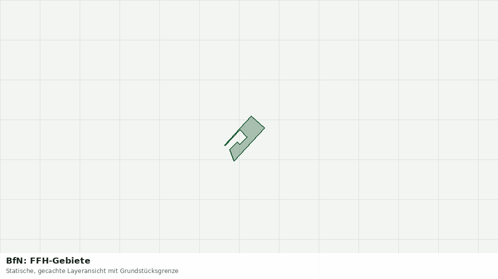 Statische Kartenansicht: BfN: FFH-Gebiete