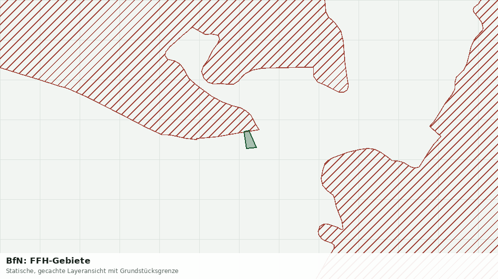 Statische Kartenansicht: BfN: FFH-Gebiete
