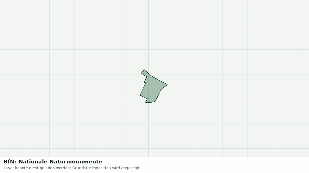 Statische Kartenansicht: BfN: Nationale Naturmonumente