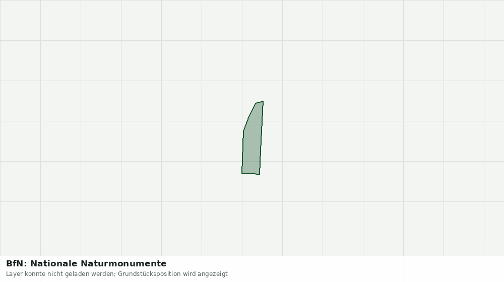 Statische Kartenansicht: BfN: Nationale Naturmonumente