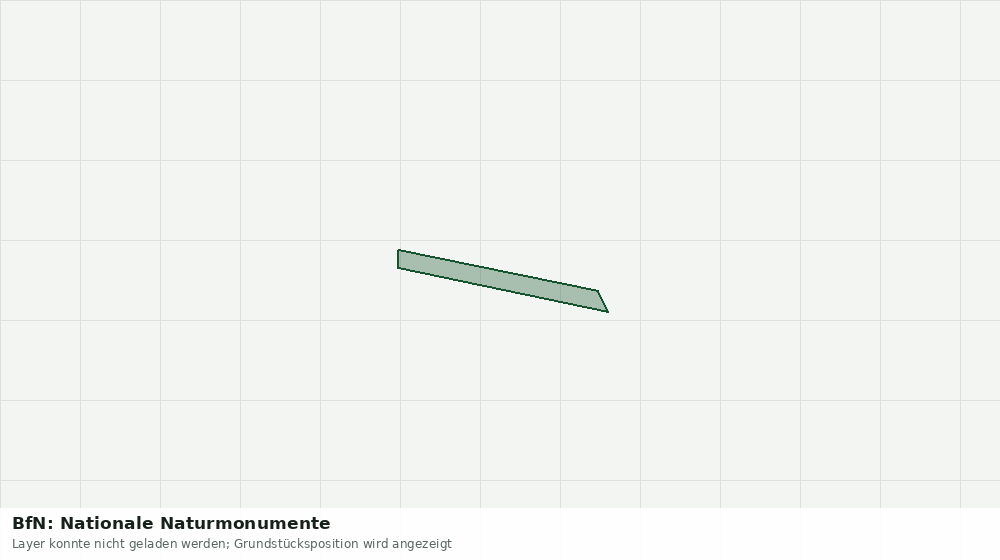 Statische Kartenansicht: BfN: Nationale Naturmonumente
