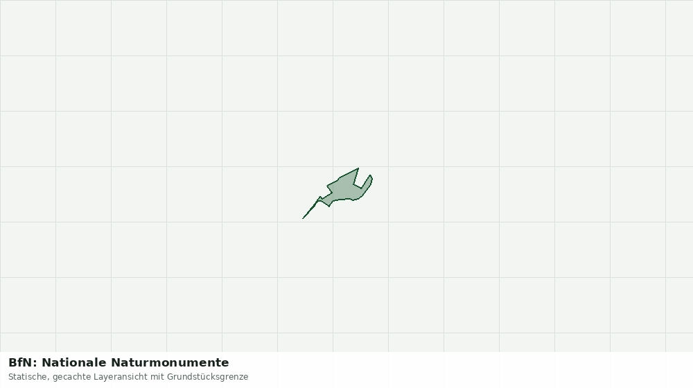 Statische Kartenansicht: BfN: Nationale Naturmonumente