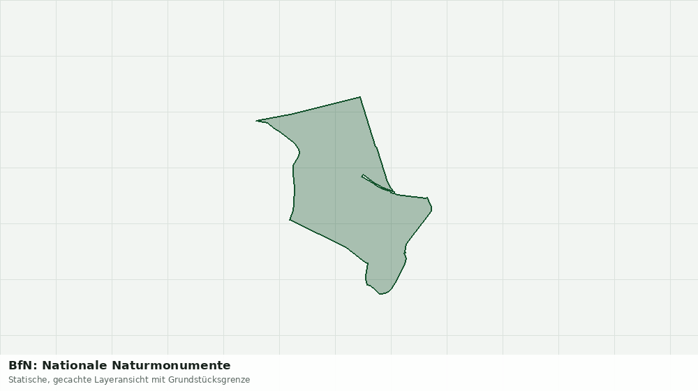 Statische Kartenansicht: BfN: Nationale Naturmonumente