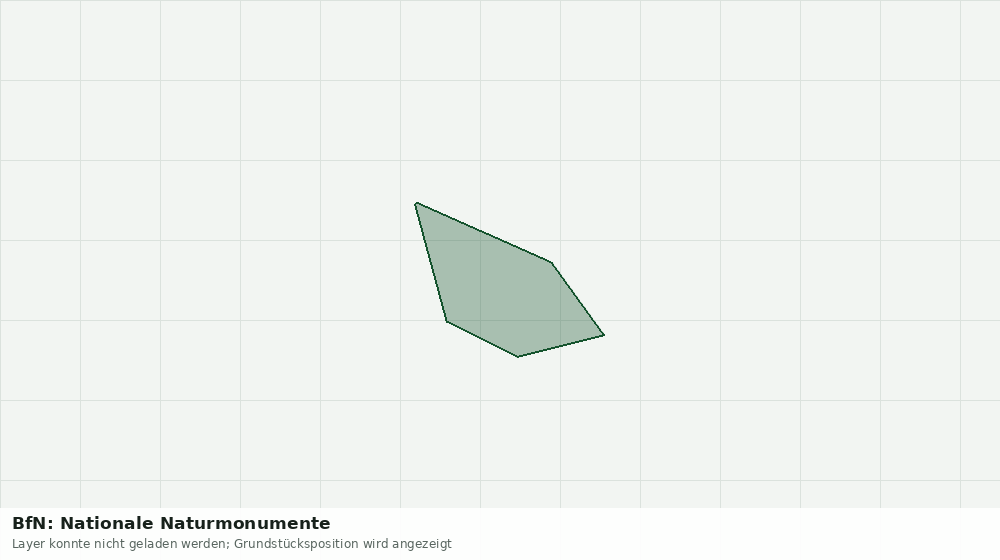 Statische Kartenansicht: BfN: Nationale Naturmonumente