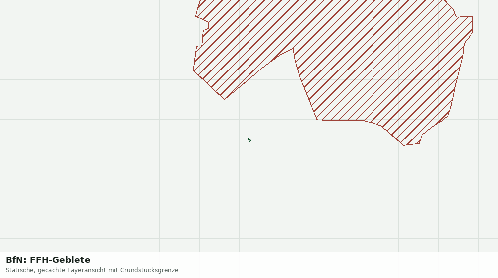 Statische Kartenansicht: BfN: FFH-Gebiete