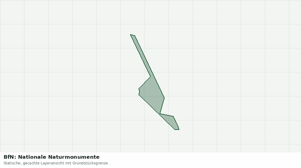 Statische Kartenansicht: BfN: Nationale Naturmonumente