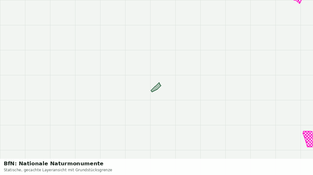 Statische Kartenansicht: BfN: Nationale Naturmonumente