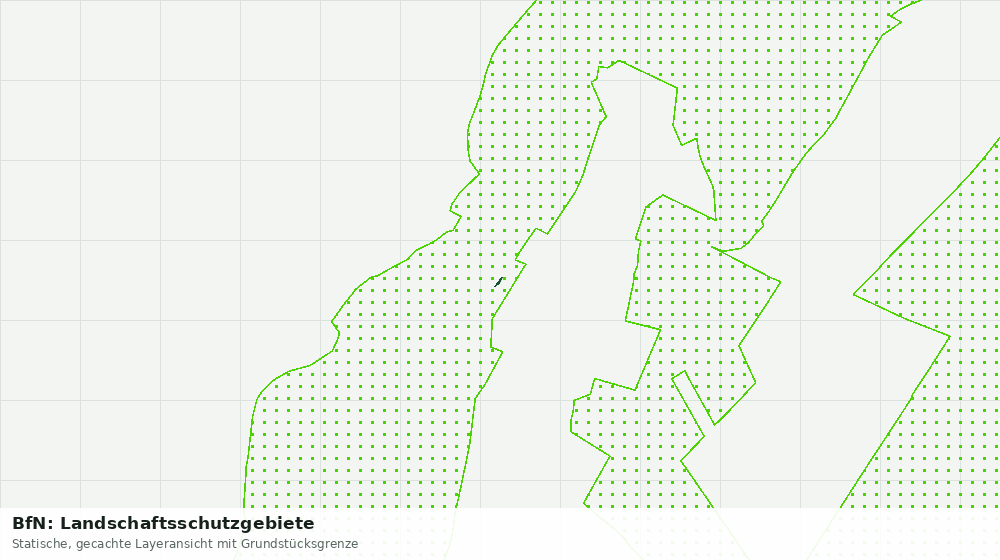 Statische Kartenansicht: BfN: Landschaftsschutzgebiete