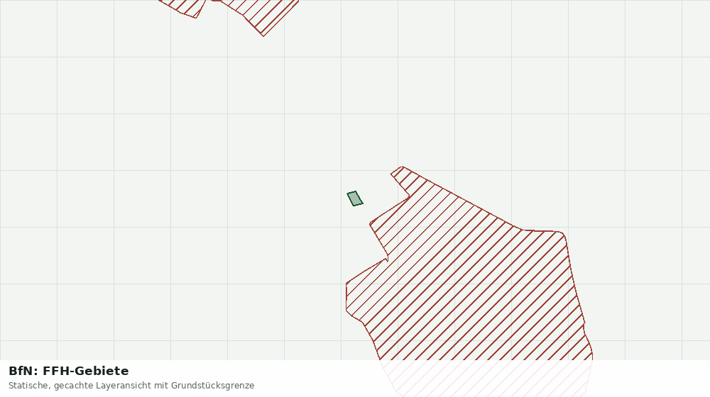 Statische Kartenansicht: BfN: FFH-Gebiete