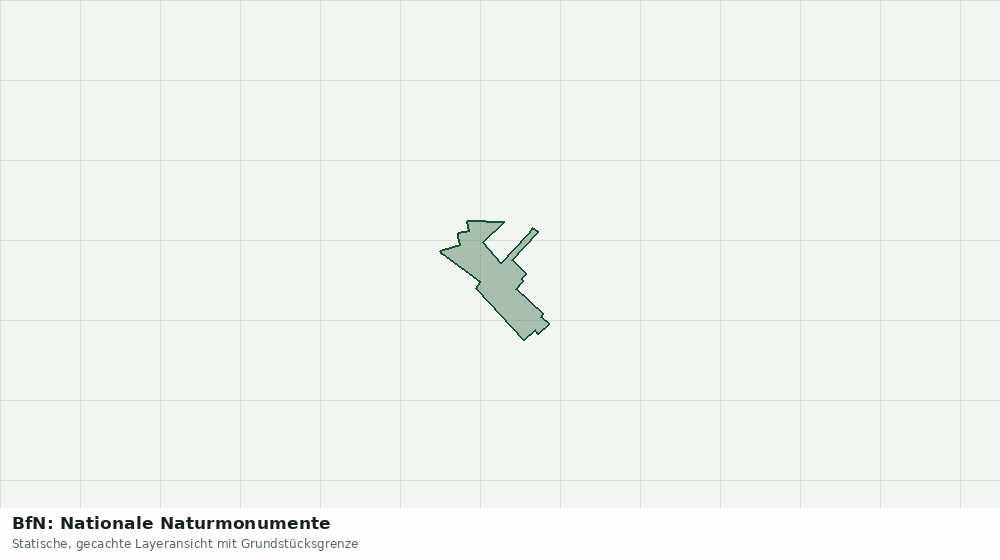 Statische Kartenansicht: BfN: Nationale Naturmonumente