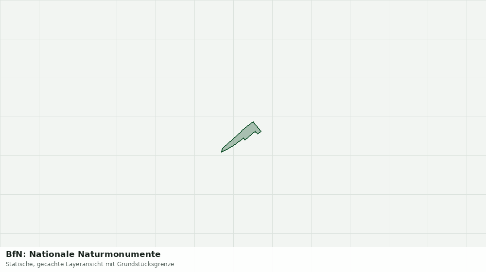 Statische Kartenansicht: BfN: Nationale Naturmonumente