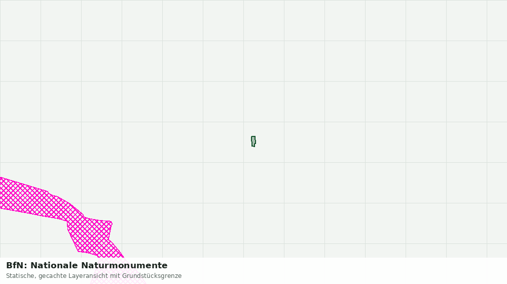 Statische Kartenansicht: BfN: Nationale Naturmonumente