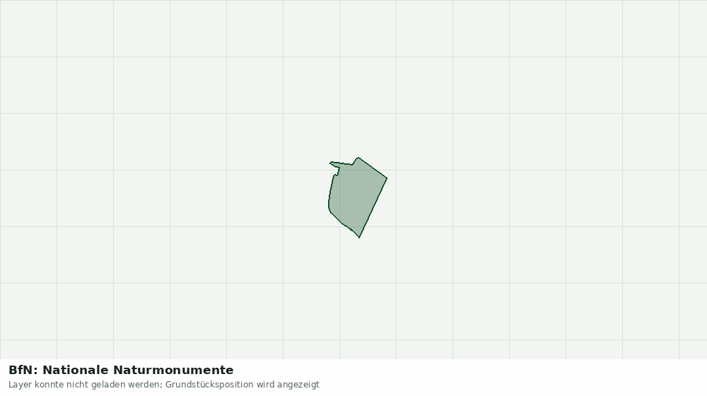 Statische Kartenansicht: BfN: Nationale Naturmonumente
