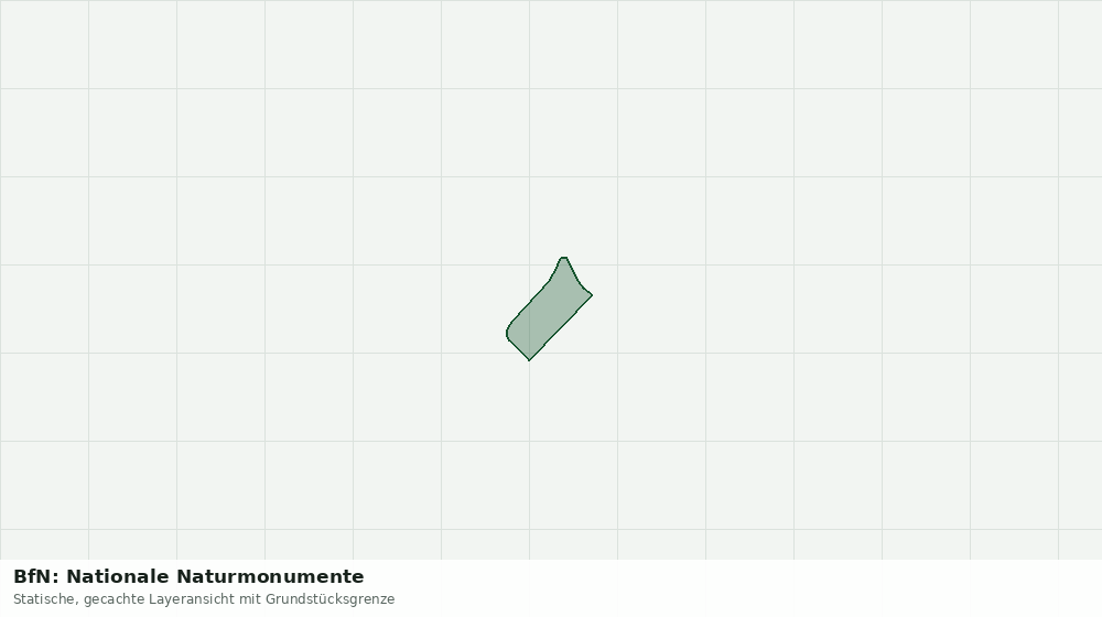 Statische Kartenansicht: BfN: Nationale Naturmonumente