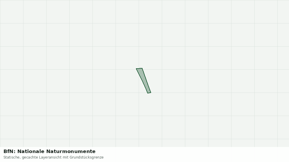 Statische Kartenansicht: BfN: Nationale Naturmonumente