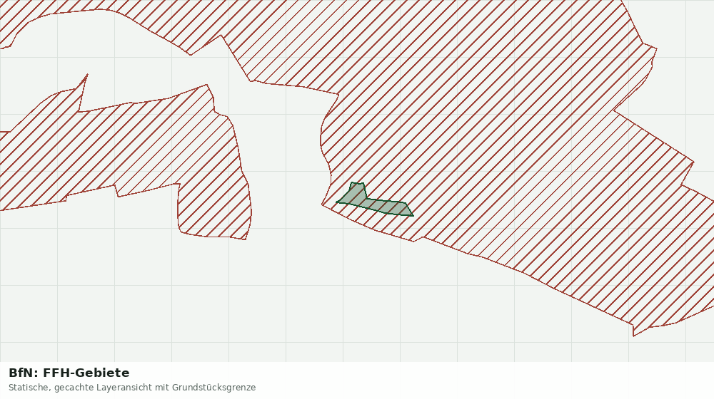 Statische Kartenansicht: BfN: FFH-Gebiete