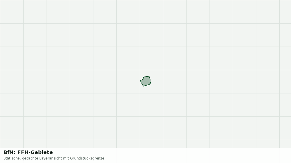 Statische Kartenansicht: BfN: FFH-Gebiete