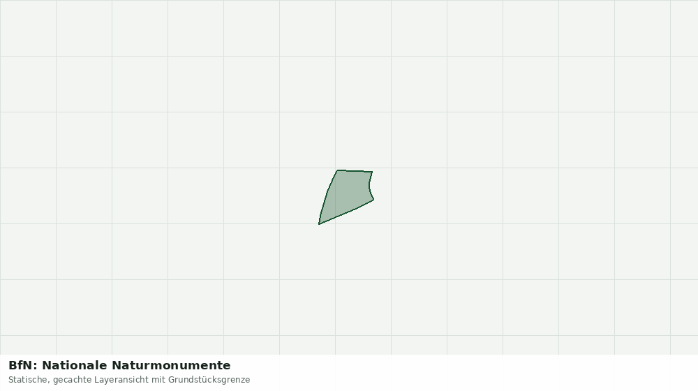 Statische Kartenansicht: BfN: Nationale Naturmonumente