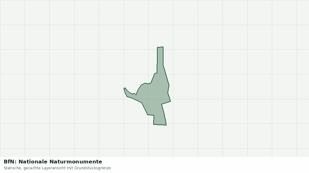 Statische Kartenansicht: BfN: Nationale Naturmonumente