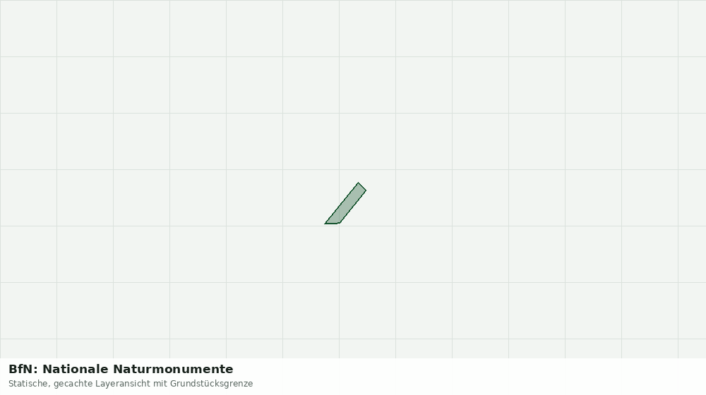 Statische Kartenansicht: BfN: Nationale Naturmonumente