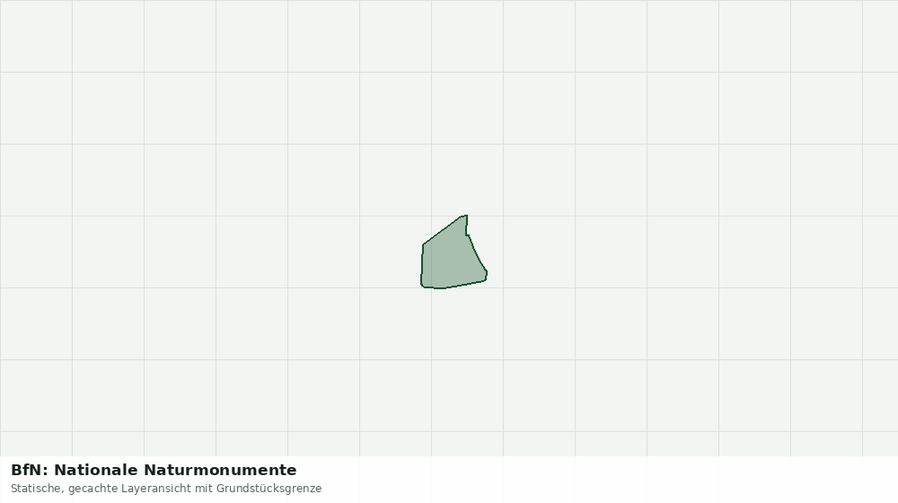 Statische Kartenansicht: BfN: Nationale Naturmonumente
