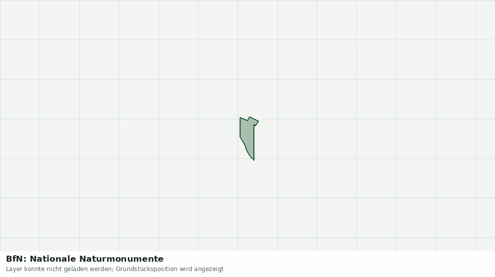 Statische Kartenansicht: BfN: Nationale Naturmonumente