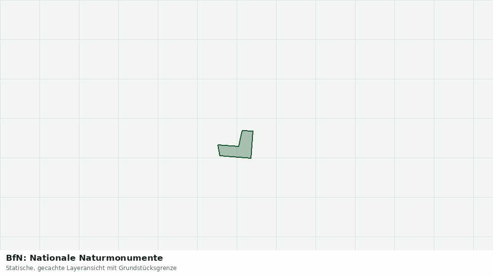 Statische Kartenansicht: BfN: Nationale Naturmonumente