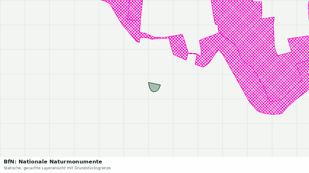 Statische Kartenansicht: BfN: Nationale Naturmonumente
