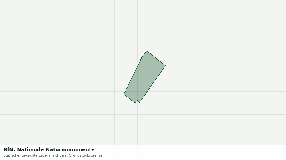 Statische Kartenansicht: BfN: Nationale Naturmonumente