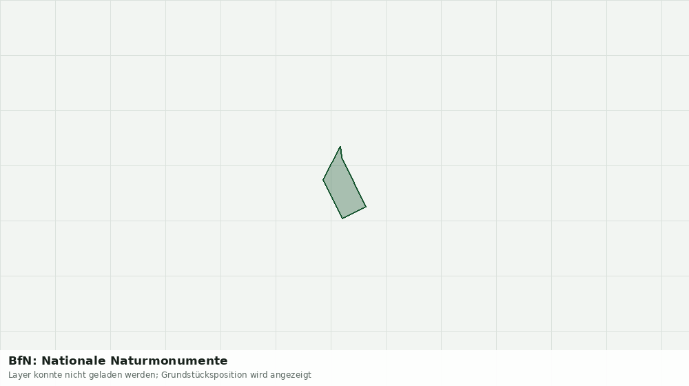 Statische Kartenansicht: BfN: Nationale Naturmonumente