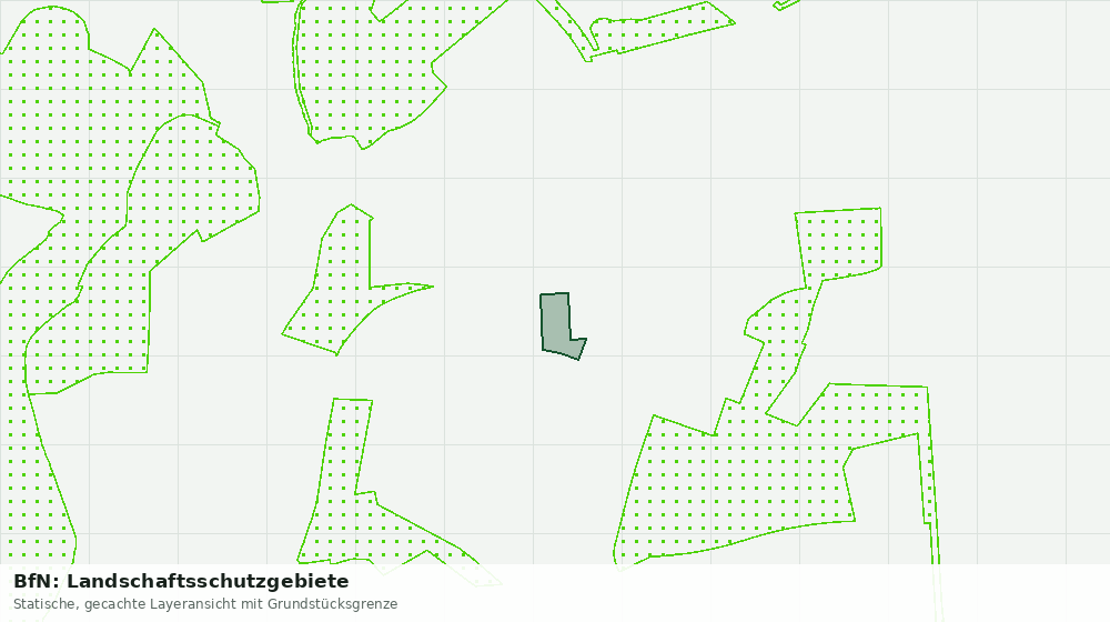 Statische Kartenansicht: BfN: Landschaftsschutzgebiete