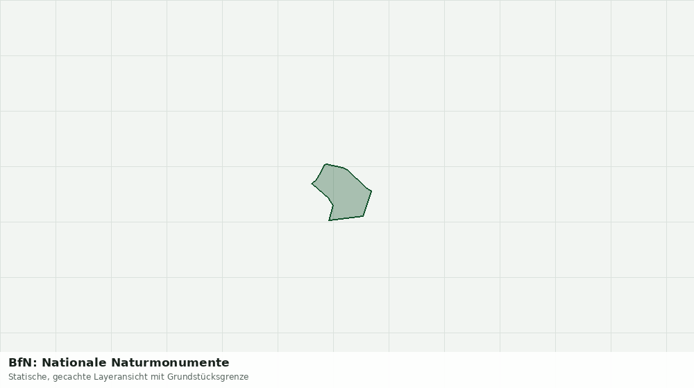 Statische Kartenansicht: BfN: Nationale Naturmonumente