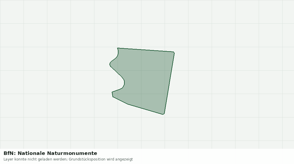 Statische Kartenansicht: BfN: Nationale Naturmonumente