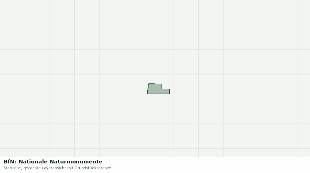 Statische Kartenansicht: BfN: Nationale Naturmonumente