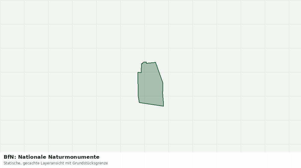 Statische Kartenansicht: BfN: Nationale Naturmonumente