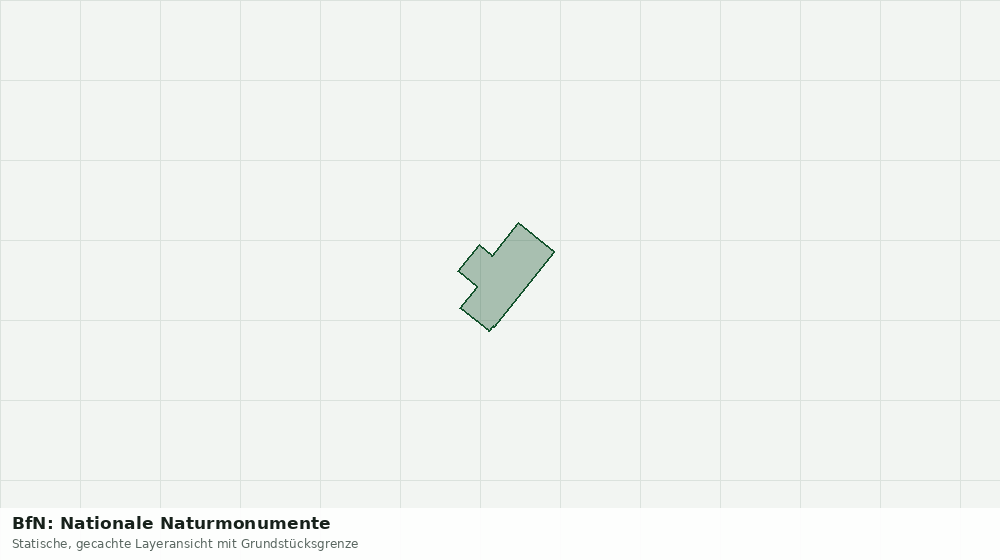 Statische Kartenansicht: BfN: Nationale Naturmonumente