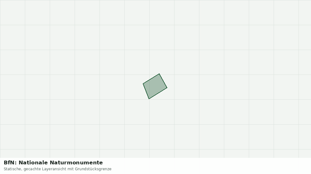 Statische Kartenansicht: BfN: Nationale Naturmonumente