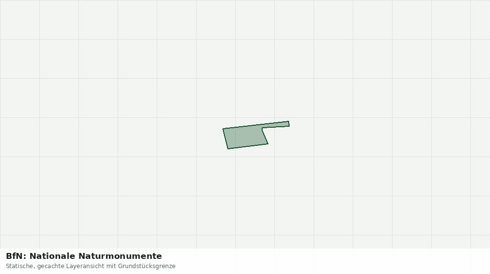 Statische Kartenansicht: BfN: Nationale Naturmonumente