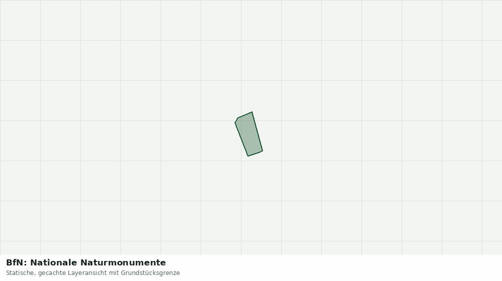 Statische Kartenansicht: BfN: Nationale Naturmonumente