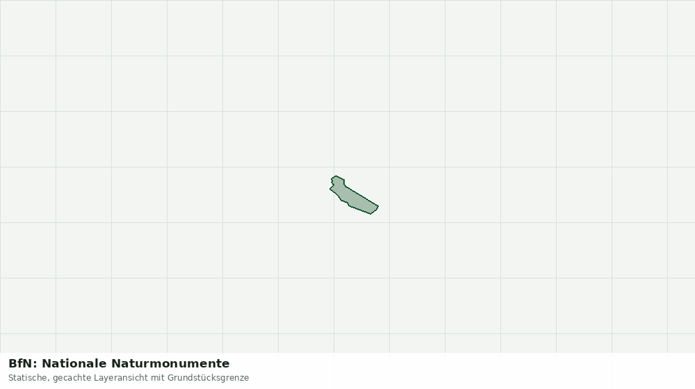 Statische Kartenansicht: BfN: Nationale Naturmonumente