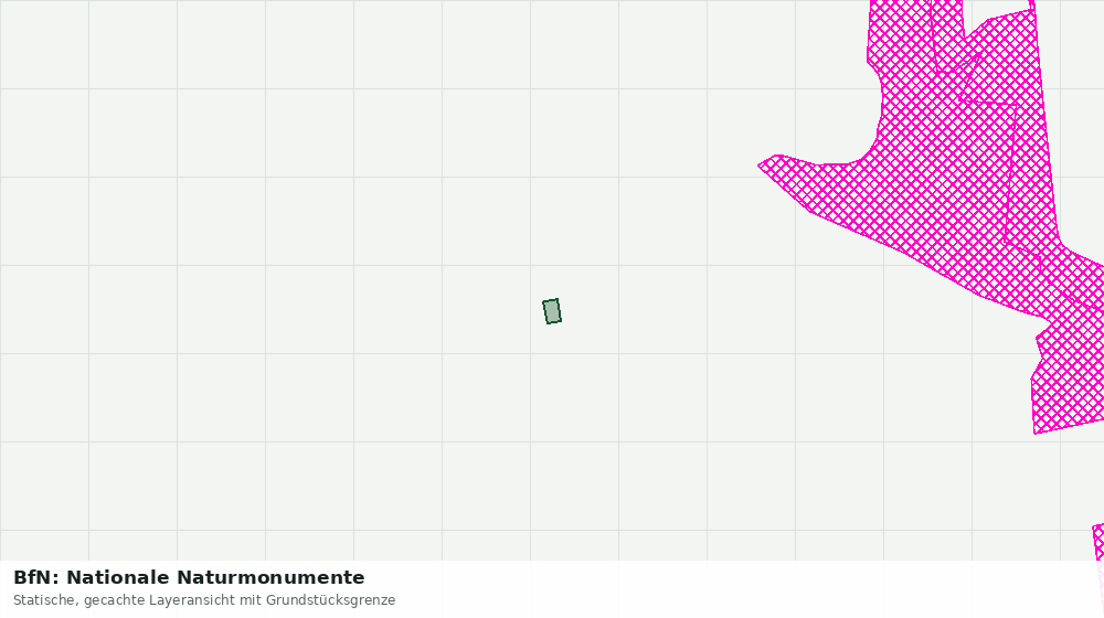Statische Kartenansicht: BfN: Nationale Naturmonumente