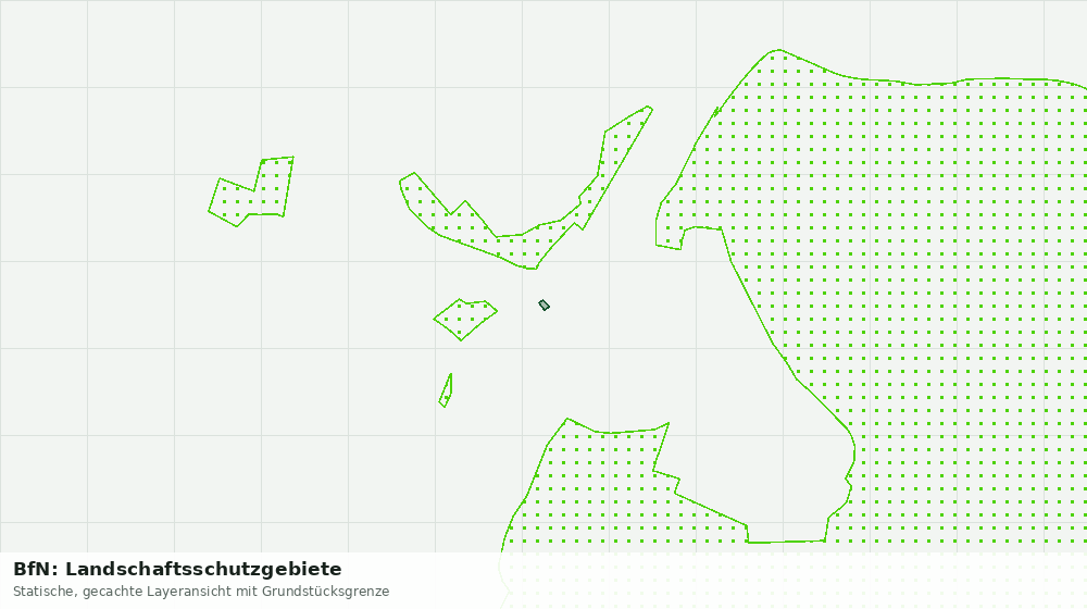 Statische Kartenansicht: BfN: Landschaftsschutzgebiete
