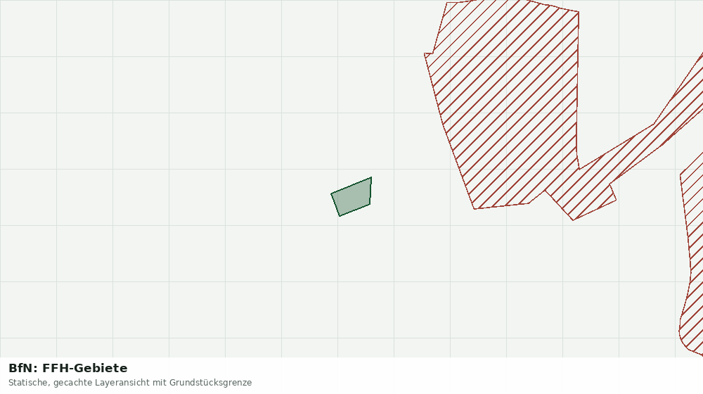 Statische Kartenansicht: BfN: FFH-Gebiete