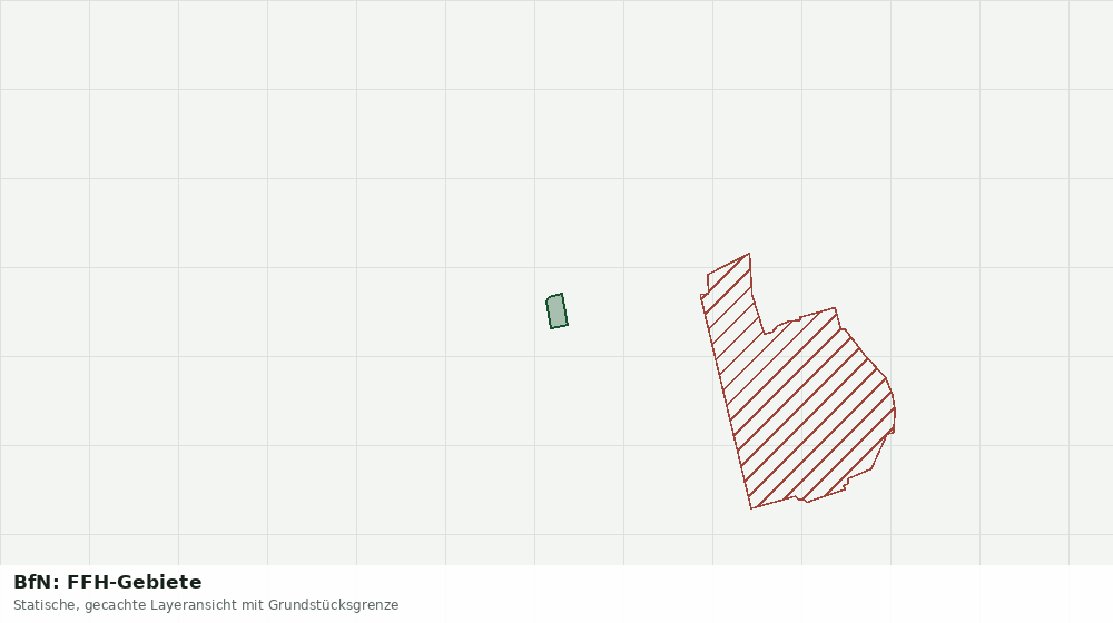 Statische Kartenansicht: BfN: FFH-Gebiete