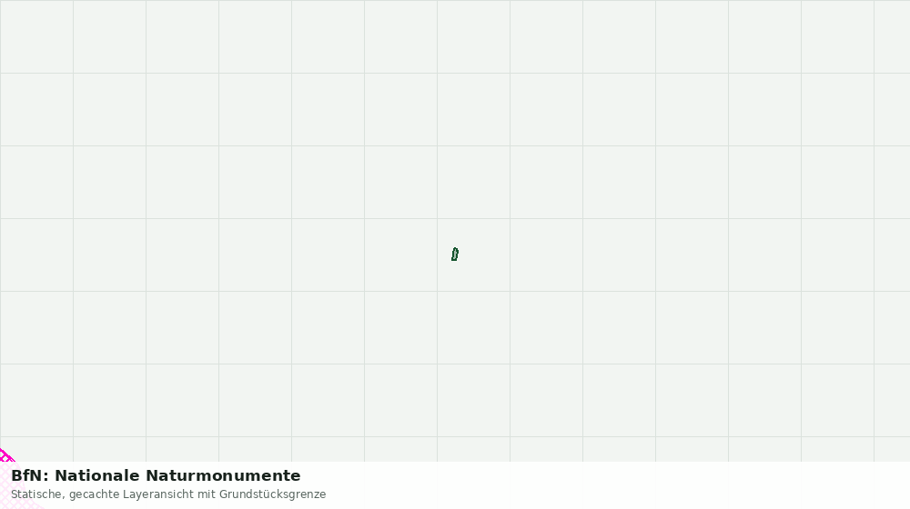 Statische Kartenansicht: BfN: Nationale Naturmonumente