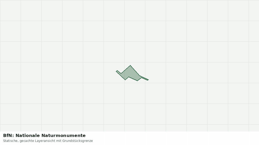 Statische Kartenansicht: BfN: Nationale Naturmonumente