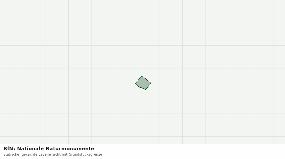 Statische Kartenansicht: BfN: Nationale Naturmonumente