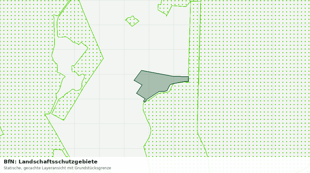 Statische Kartenansicht: BfN: Landschaftsschutzgebiete