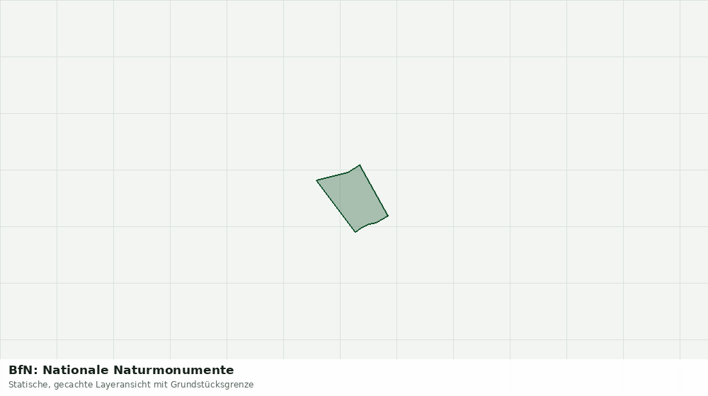 Statische Kartenansicht: BfN: Nationale Naturmonumente